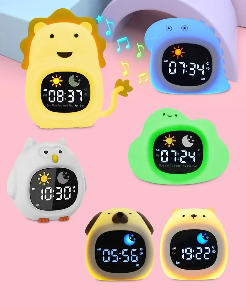 Animal Shape Pat Color Changing Small Night Lamp