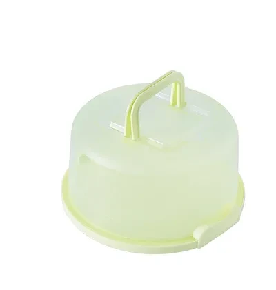 Round Plastic Cake Container