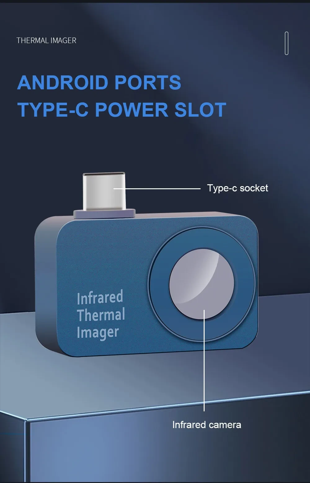 Android Plug-in Thermal Imaging Camera