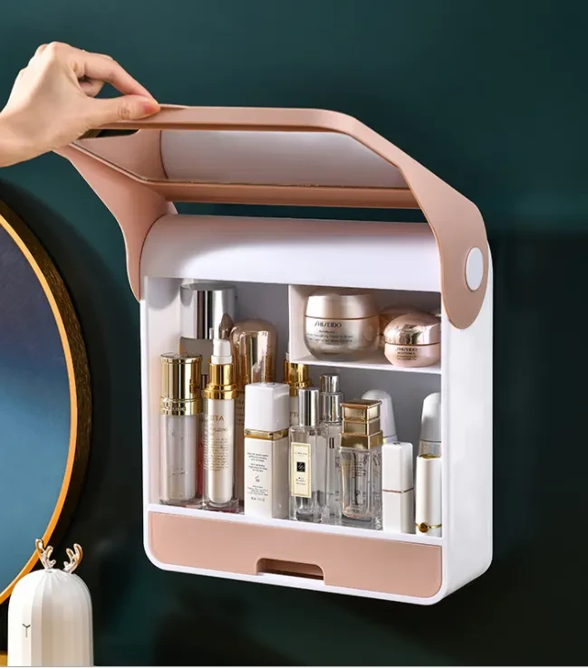Mirror with storage