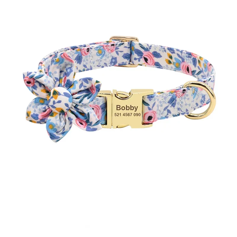 Large custom dog collars