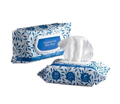 WIPES BABY FRAGRANCE FREE 80s/PKT