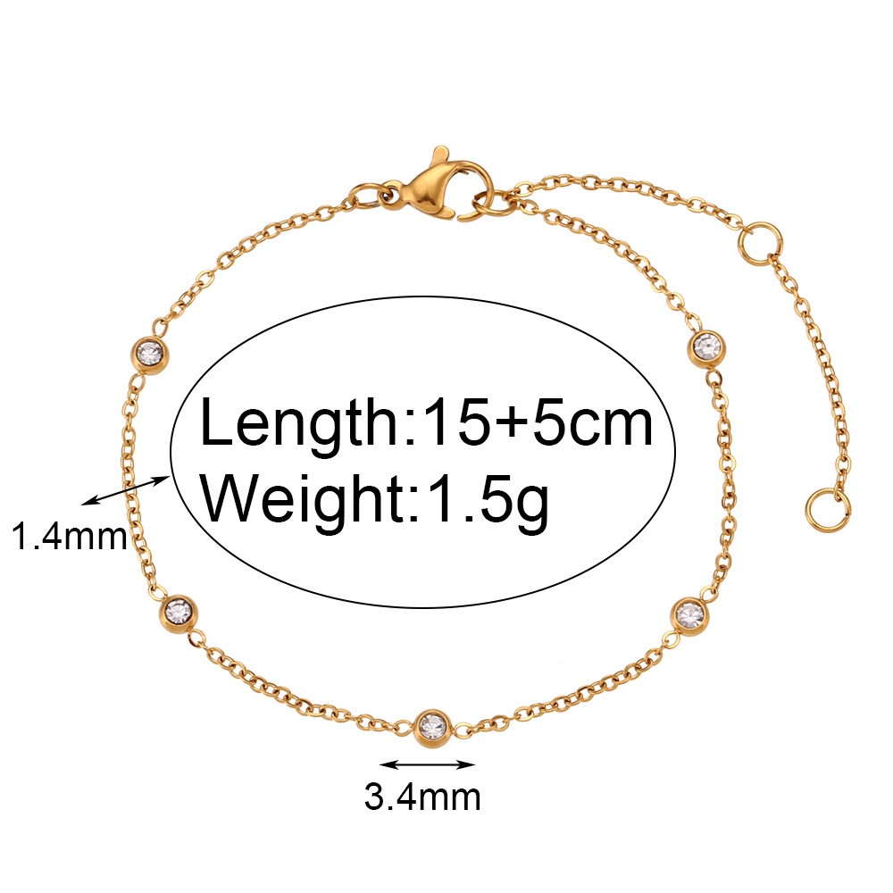 Simple All-Match Mini Slim Chain Necklace