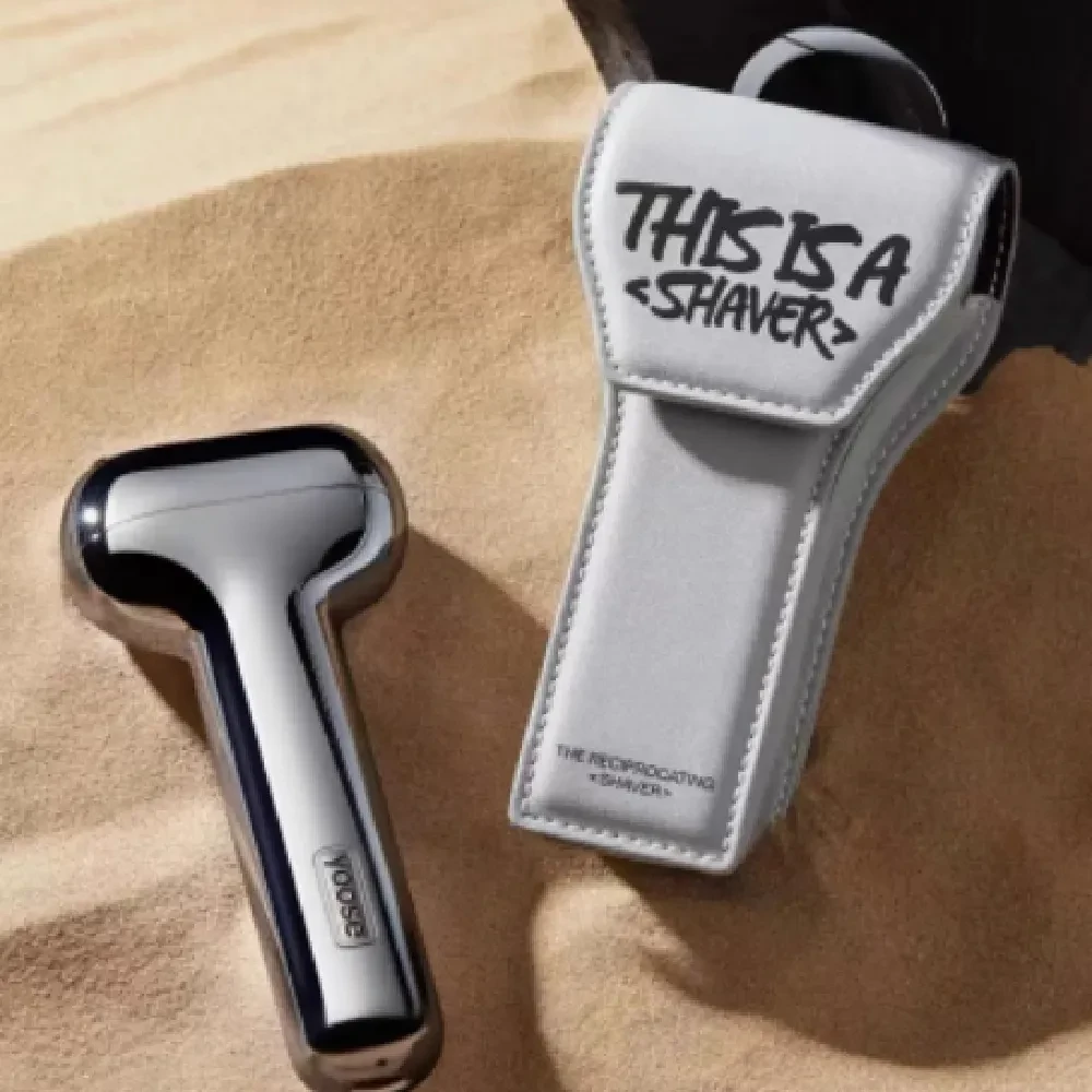 Small Silver Shark Shaver Electric Reciprocating Portable