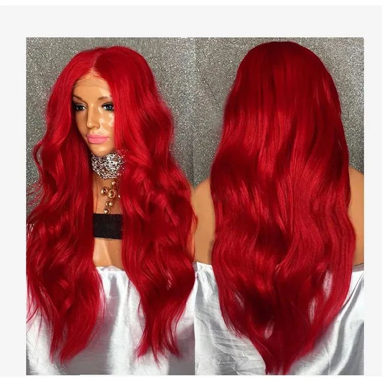 Long Red Wig