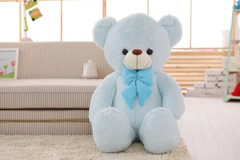 Sky Blue Teddy Bear Doll Large Hug Bear