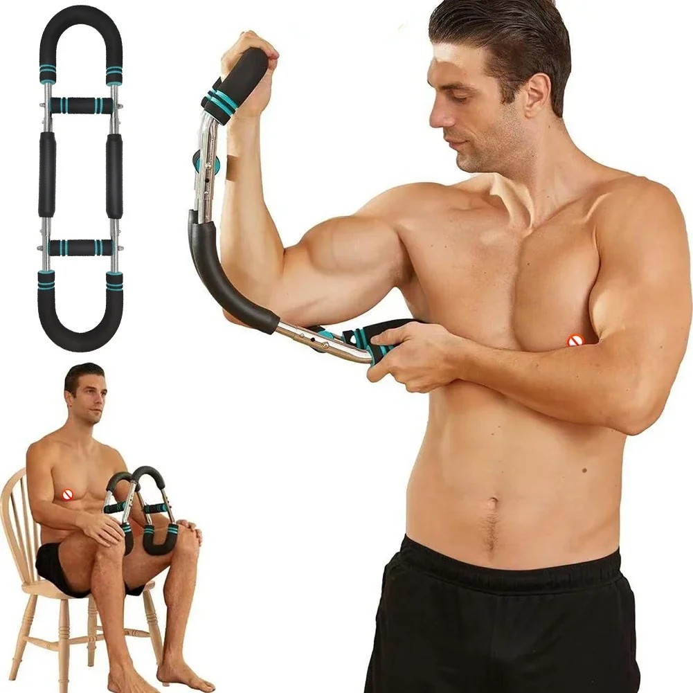 Adjustable Twister Arm Exerciser: Multi-Function U-Shaped Wrist Strength Trainer
