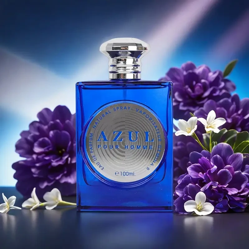 Dubai Deep Blue Perfume - A Dreamy Ocean-Inspired Floral Aroma, Long-Lasting Fragrance, Exquisite Gift Packaging, 3.4 FL.OZ - Unforgettable Gift