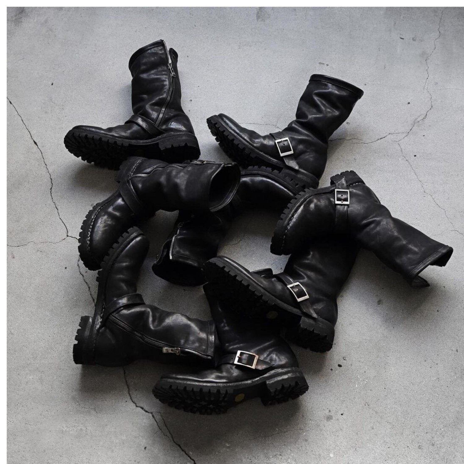 Dark Style Retro Martin Boots For Men