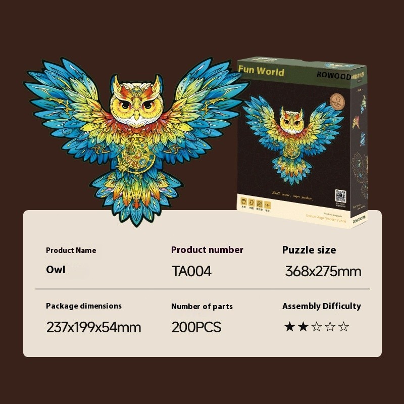 World Shaped Puzzle Photo Frame