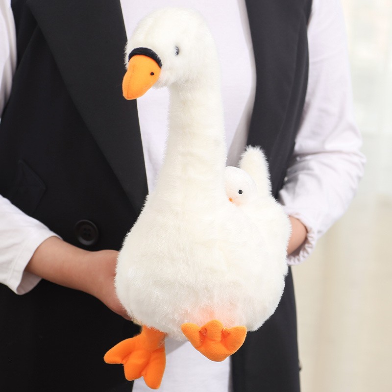 Fashion Mother And Son Goose Doll Plush Toys