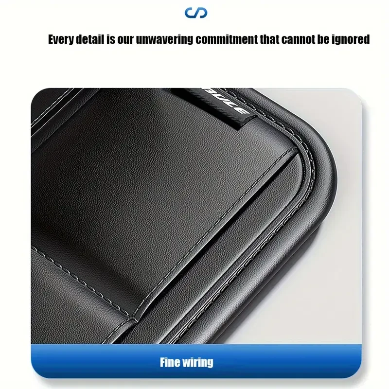 Multi-Functional Car Visor Storage & Glasses Holder