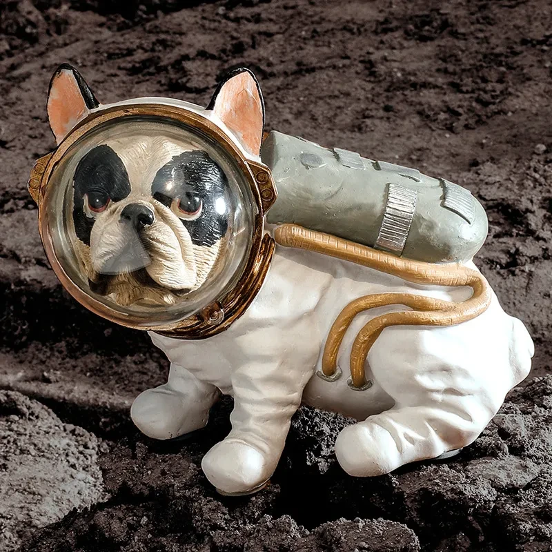 Nordic Space Dog Living Room Decorations