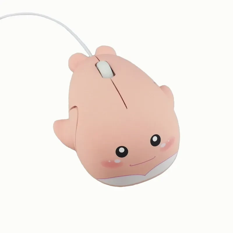 Female mouse wired mute laptop desktop computer