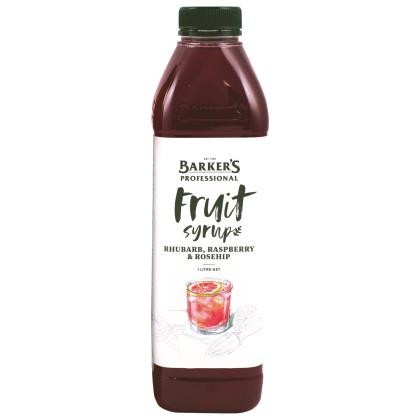 Syrup Rhubarb Raspberry Rosehip - Dry Store