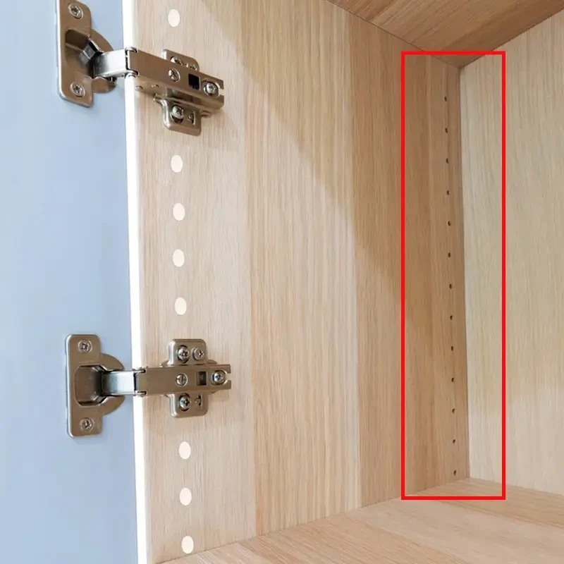 324pcs White Plugs Hole Plastic Hole Plugs Hole Round Plugs