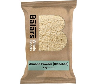 ALMONDS BLANCHED GROUND 1KG (BALARS)