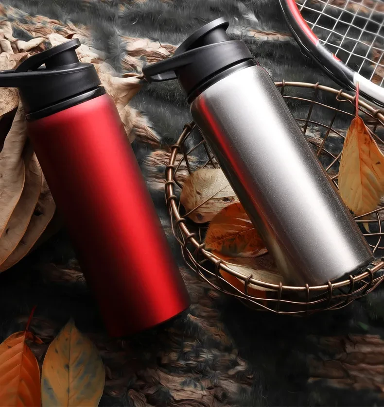 700ML Sports Water Bottle Stainless Steel