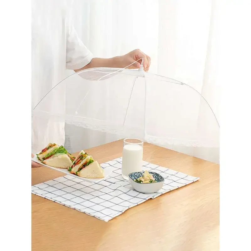 Round mesh food cover