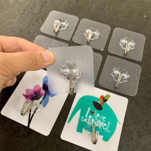 Picture frame hooks heavy duty