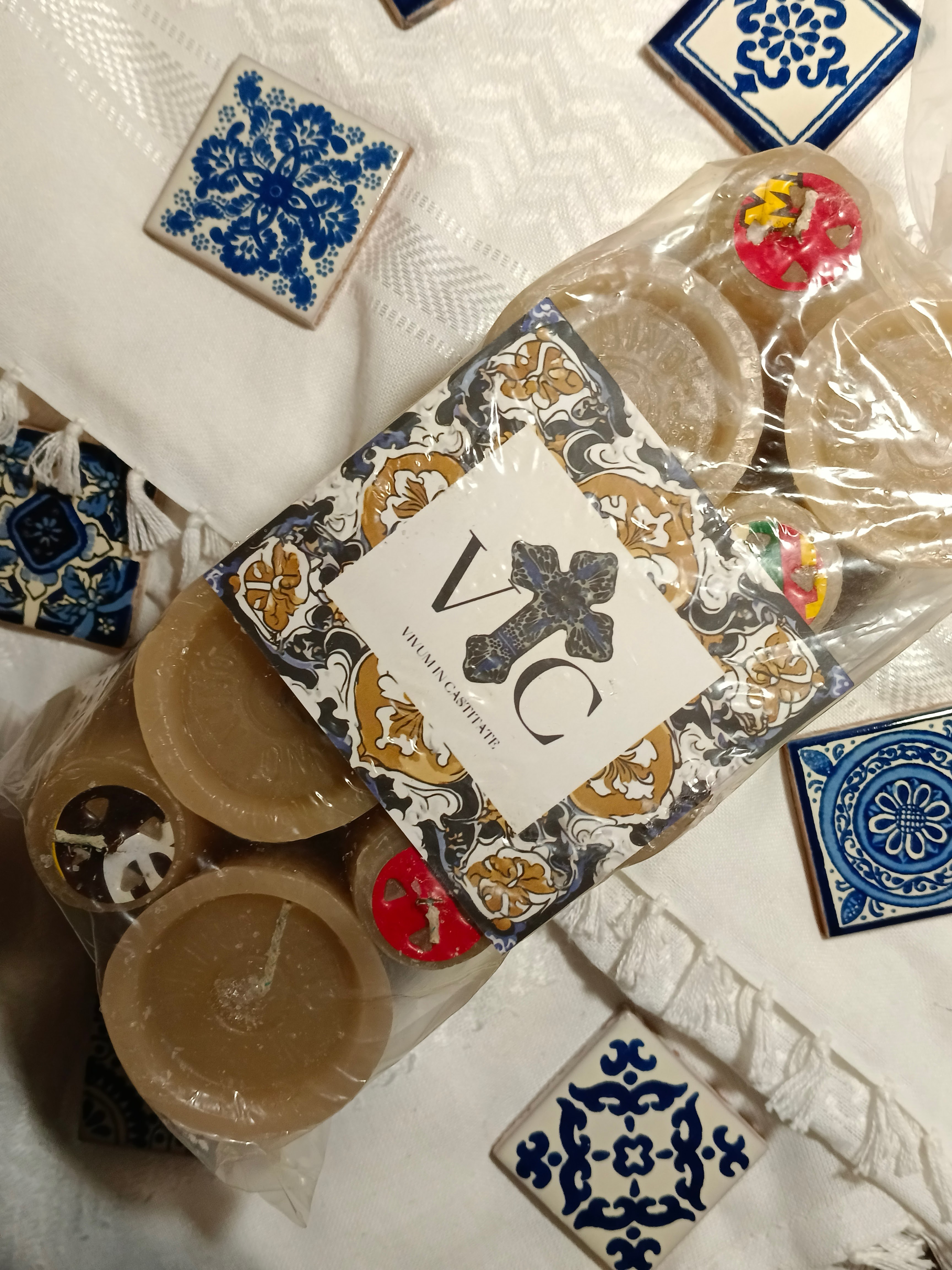 Paquete de Veladoras (10 piezas por bolsa)