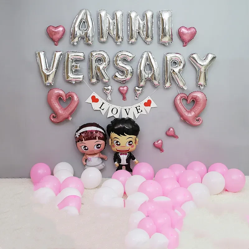 Happy anniversary decoration