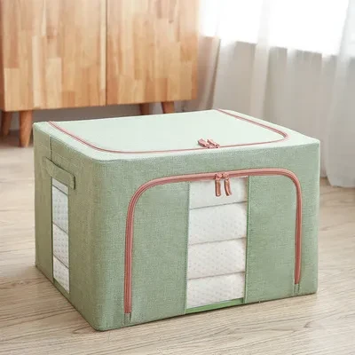 Clothes storage bags zipper