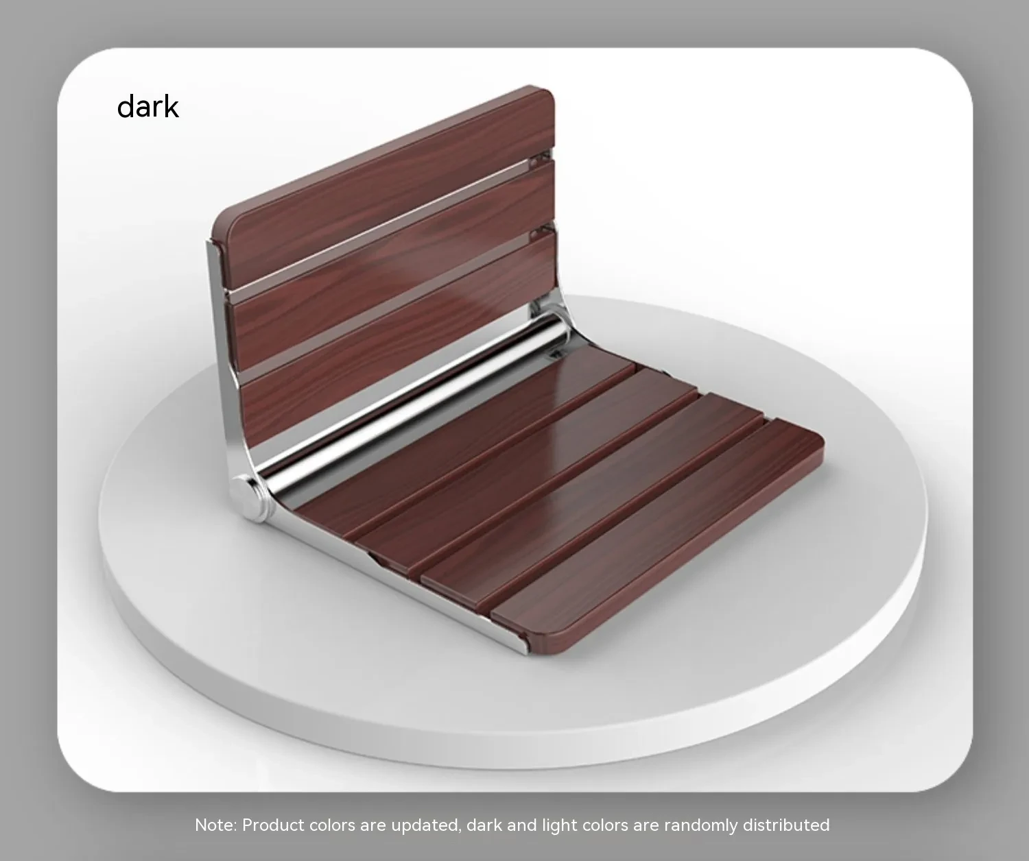 Bathroom Wall-mounted Folding Bath Stool