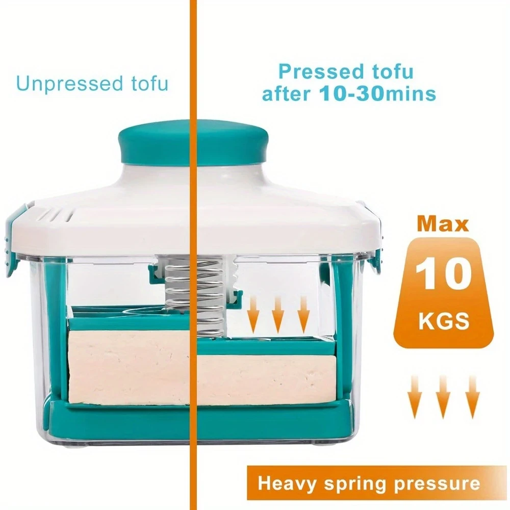 Durable Tofu Press with Water Drainer