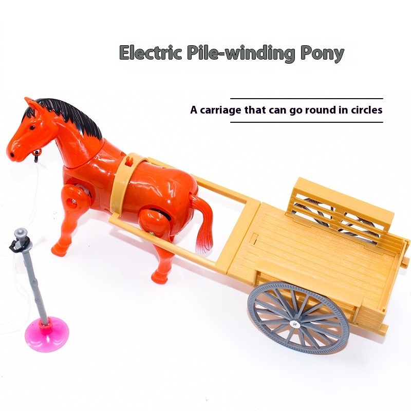 Electric Rotating Carriage Walking Can Circle Around The Stump