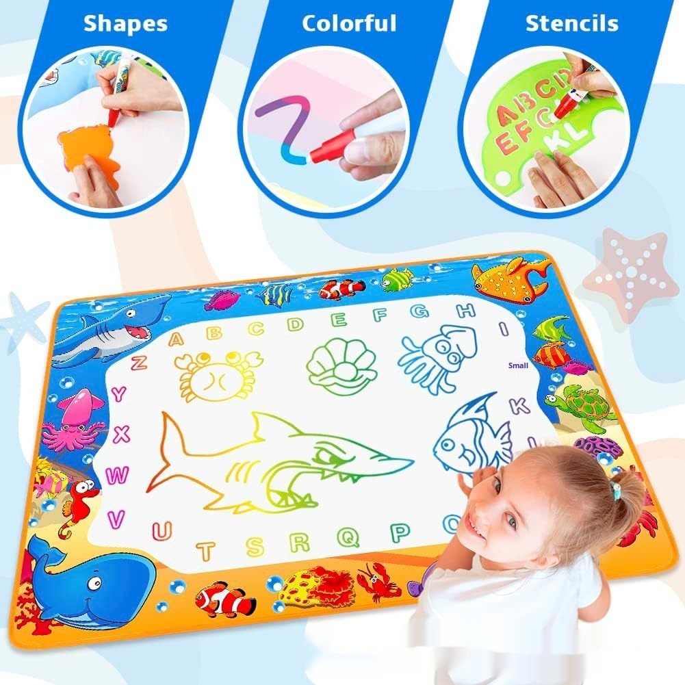 Magical Water Canvas Painting Carpet Graffiti Puzzle Early Education Toy