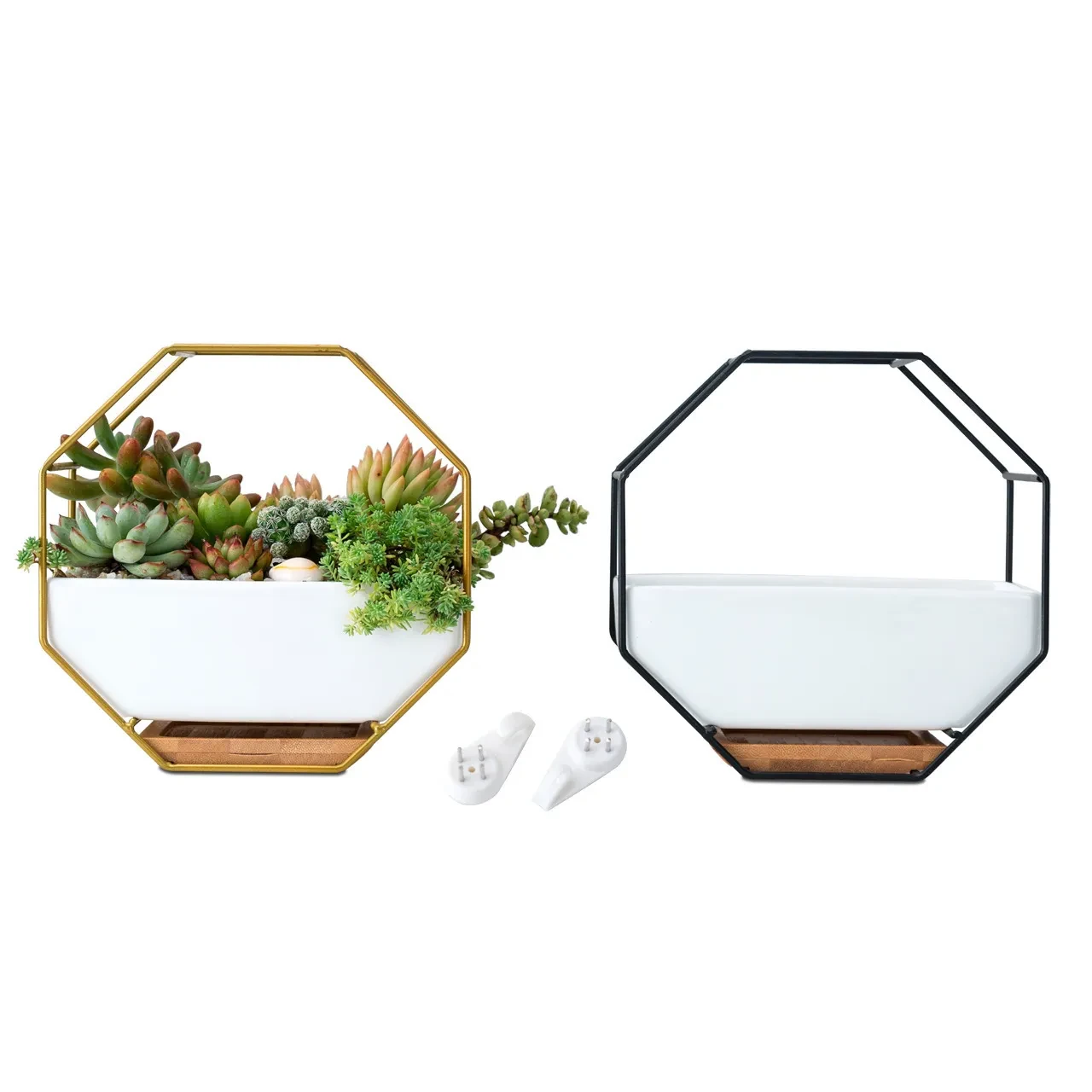Glass Wall Planters