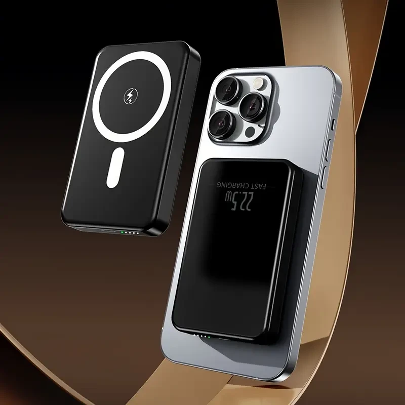 10000mAh Magnetic Wireless Power Bank  22.5W Fast Charging for iPhone