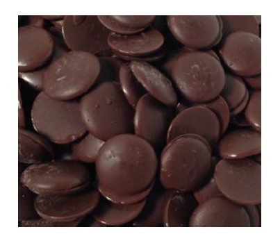 CHOCOLATE BUTTON DARK COMPOUND 10KG (COCOA FARM CFDCOBUT10)