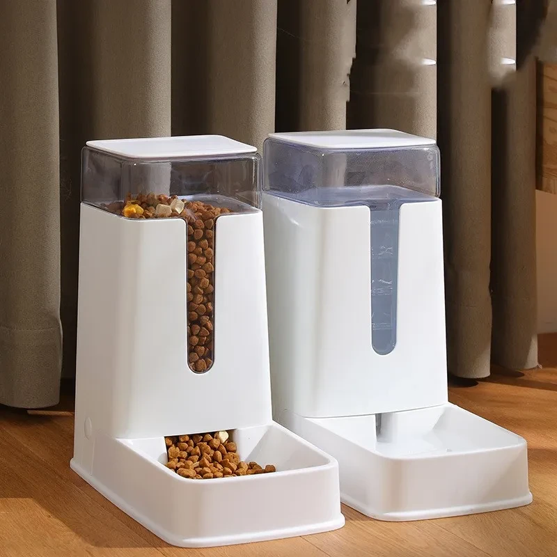 Self-Dispensing Gravity Pet Feeder and Waterer