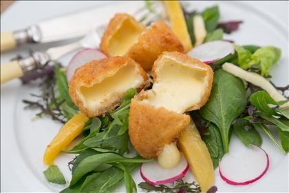 Camembert Crumbed Wedges