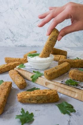 Falafel Sticks Gluten Free Dairy Free Vegan