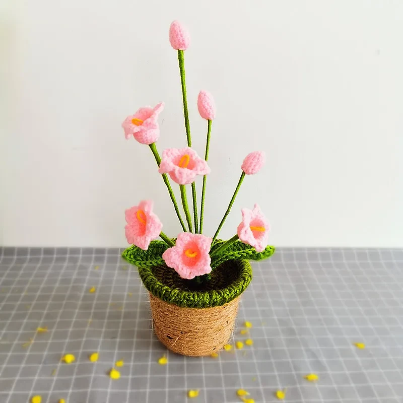 Handmade Sunflower and Rose Plush Plant