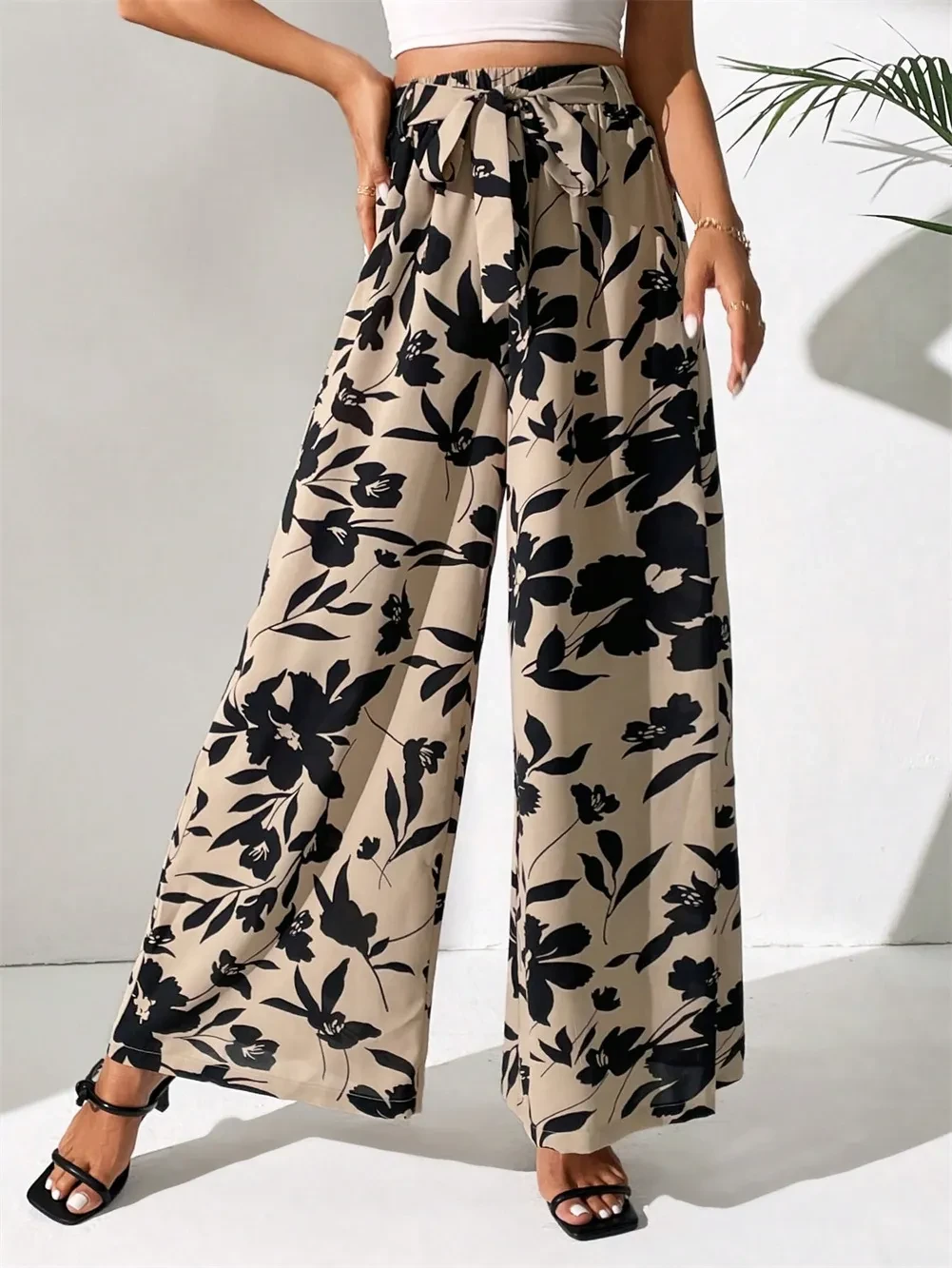 Abstract Face Pants