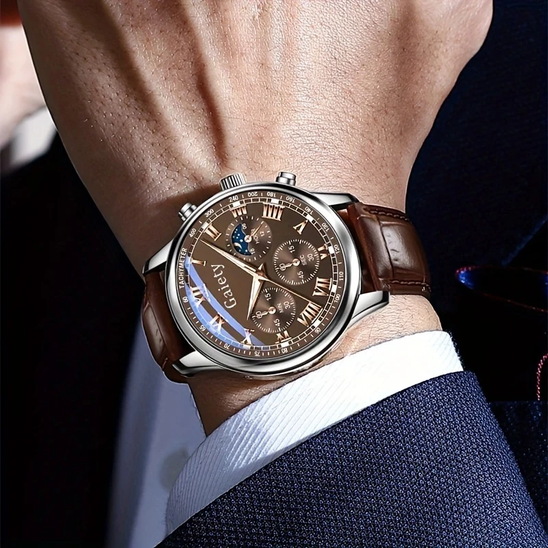 Geneva Watch for Men  Classic Design Meets Modern Functionality