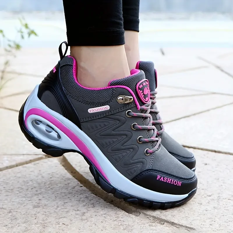 Womens Waterproof Hiking Sneakers