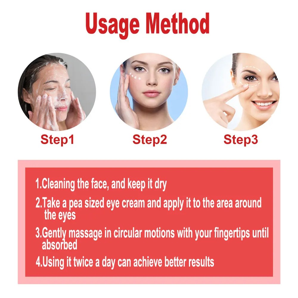 Eye Cream Remove Dark Circles Eye Bags Professional Anti-aging