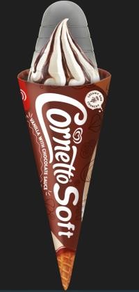 Cornetto Soft Vanilla & Chocolate