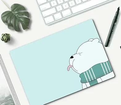 Cute Cartoon Girl Small Ins Wind-Shaped Mouse Pad Wrist Computer Notebook Game Creative Animation