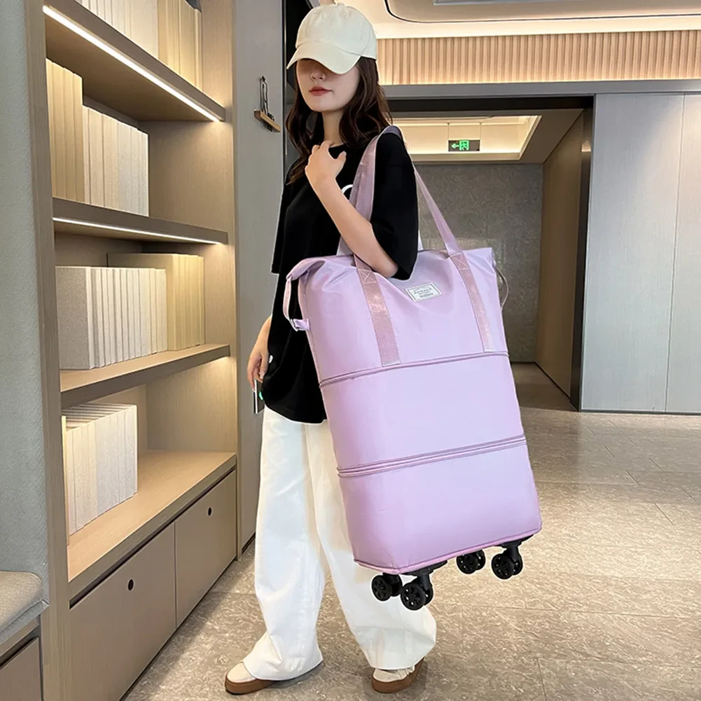 Shoulder Bag with Wheels