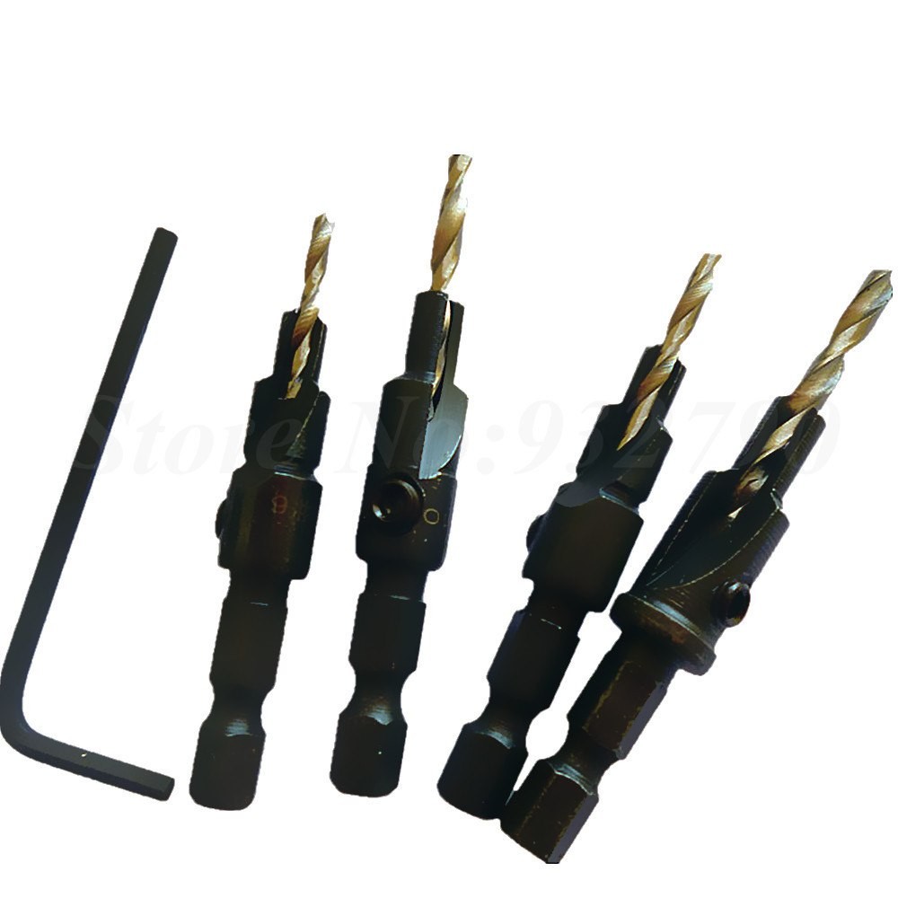 Adjustable Countersink Drill Bit