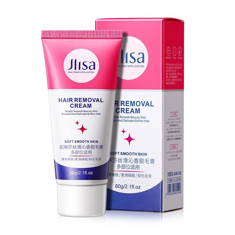 Refreshing Fragrance Depilatory Cream Mild Skin Care Type