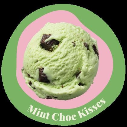 Ice Cream Mint Chocolate Kisses