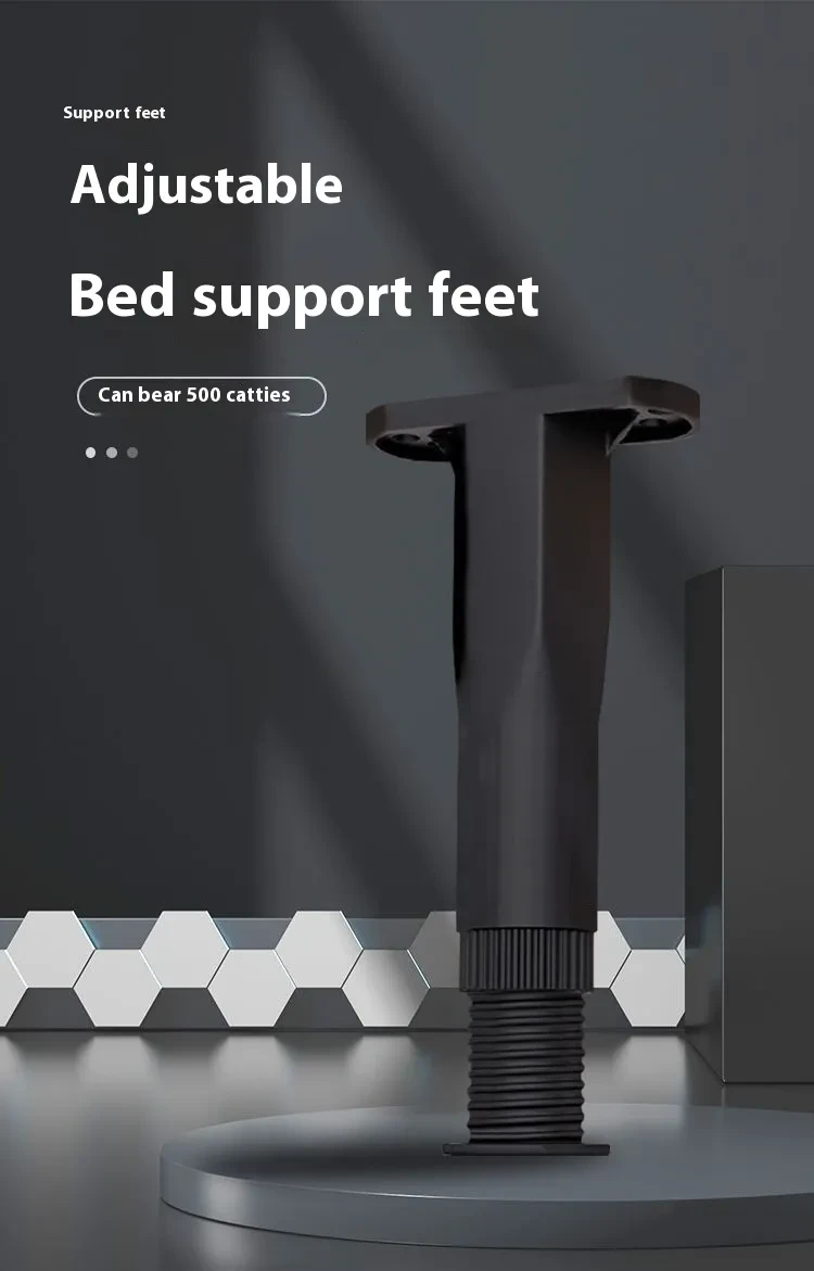 Bed support legs wood