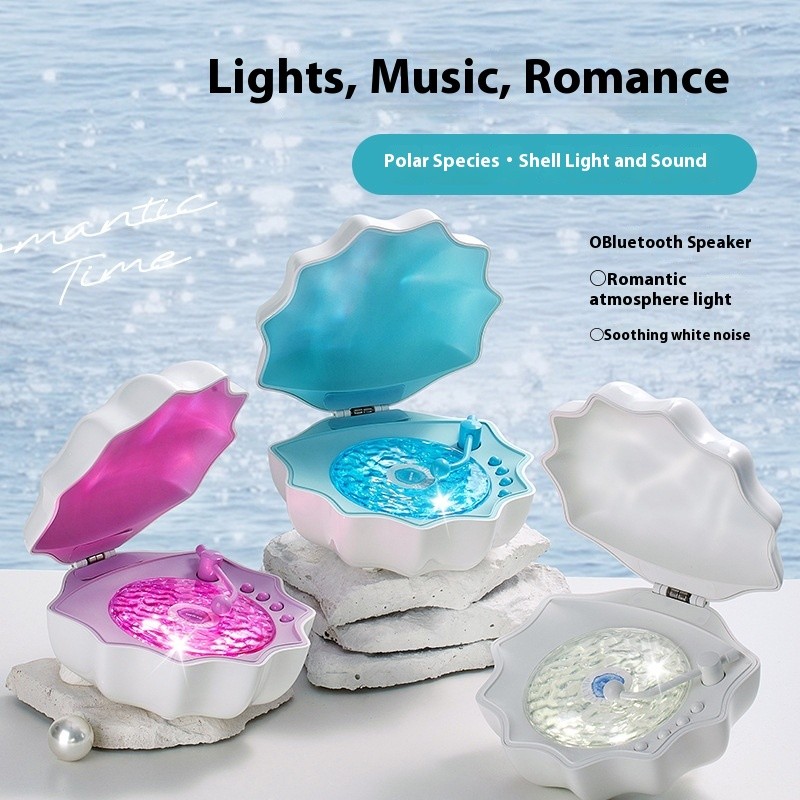 AuraShell Speaker Lamp